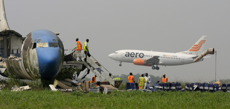 Illustration for article titled The World's Most Bizarre Aircraft Graveyards